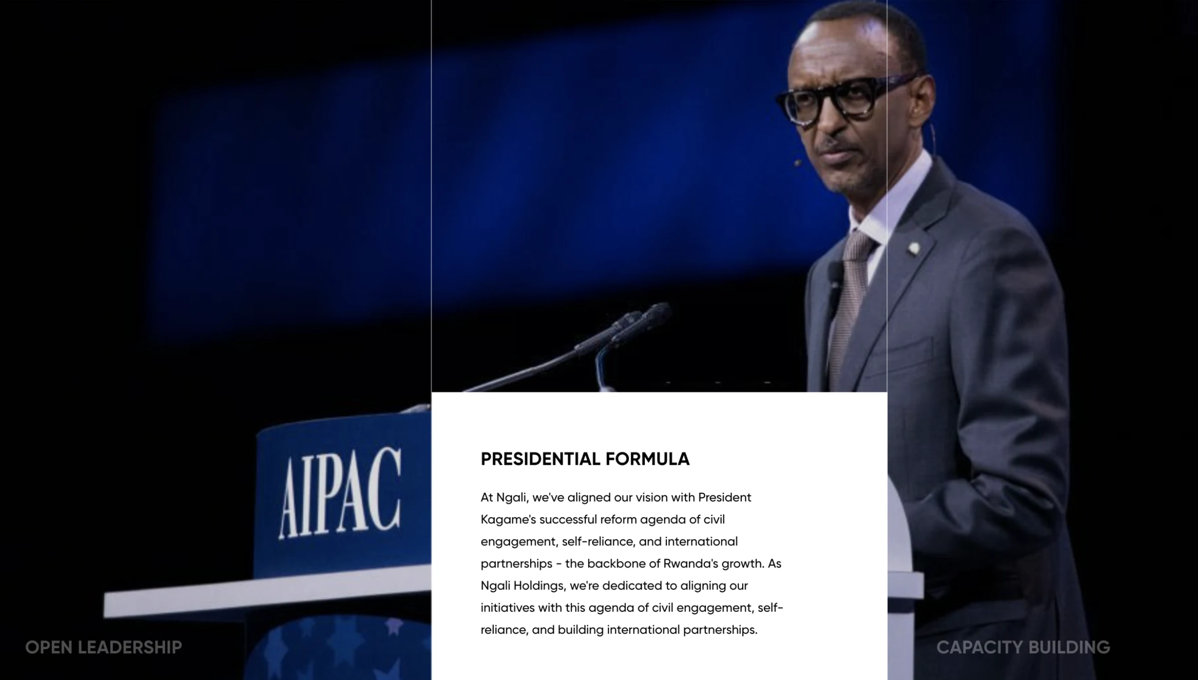 Ngali Holdings — selected work